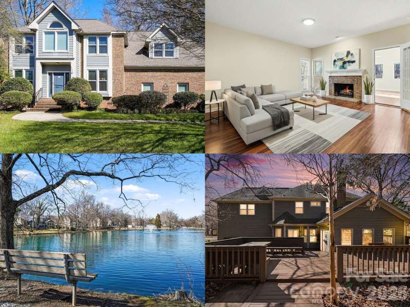 14115 Canvasback Drive, Charlotte, NC 28273.  MLS# CAR4337822, YatesRealty ID 33318. Wonderful small commmunity with neighborhood pond, trails and playground