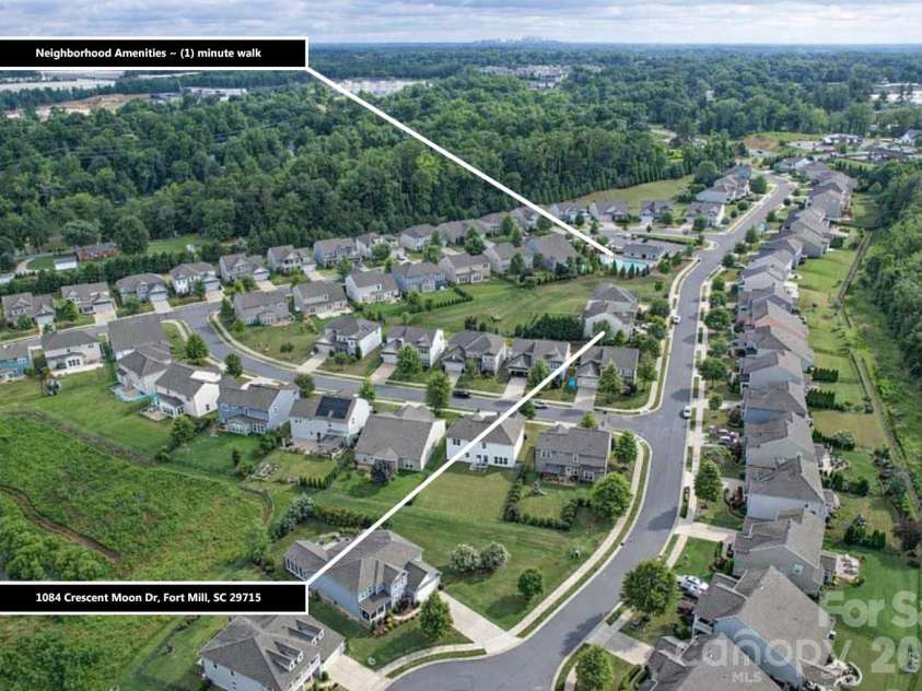 1084 Crescent Moon Drive, Fort Mill, SC 29715.  MLS# CAR4371724, YatesRealty ID 33323. 
