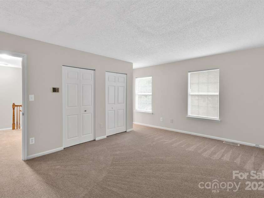 6648 Pinta Court, Charlotte, NC 28227.  MLS# CAR4293720, YatesRealty ID 33329. Primary Bedroom - Dual Closets!