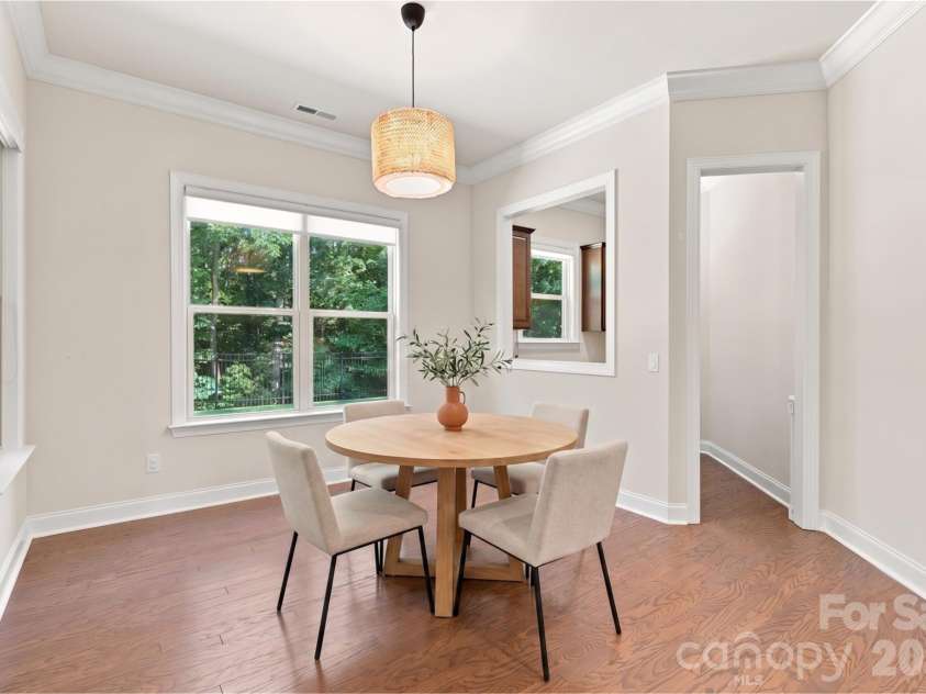 5701 Regal Way, Indian Land, SC 29707.  MLS# CAR4382841, YatesRealty ID 33330. Virtually staged  breakfast nook.
