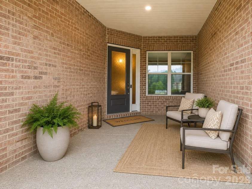 5701 Regal Way, Indian Land, SC 29707.  MLS# CAR4382841, YatesRealty ID 33330. Virtually staged front entrance