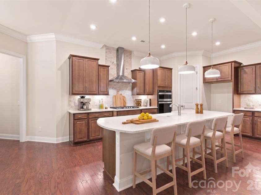 5701 Regal Way, Indian Land, SC 29707.  MLS# CAR4382841, YatesRealty ID 33330. Virtually staged kitchen.
