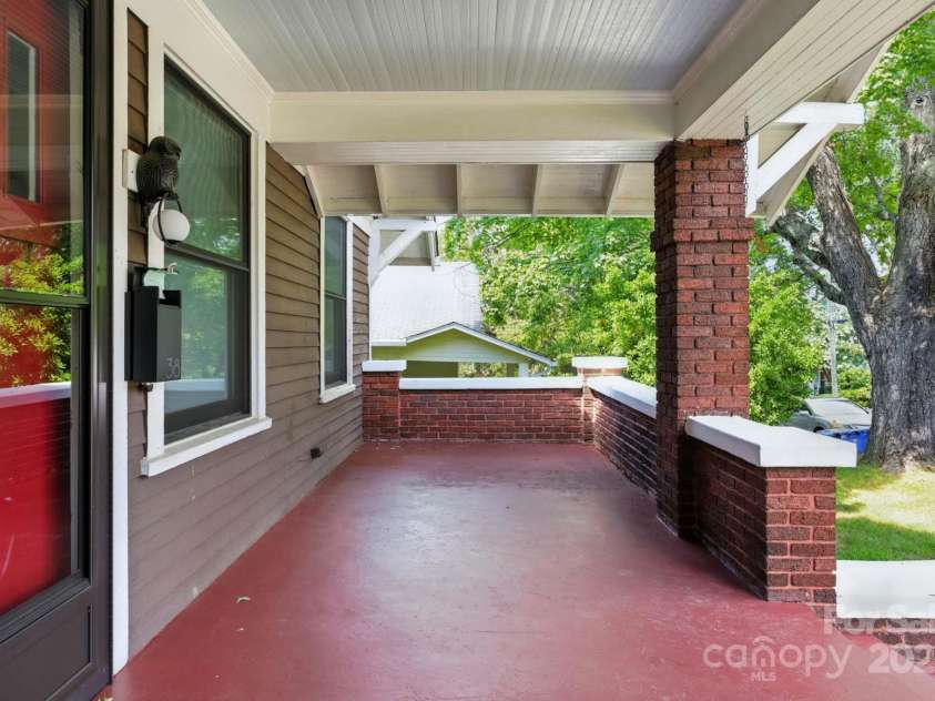 38 Austin Avenue, Asheville, NC 28801.  MLS# CAR4293035, YatesRealty ID 33331. Large front porch