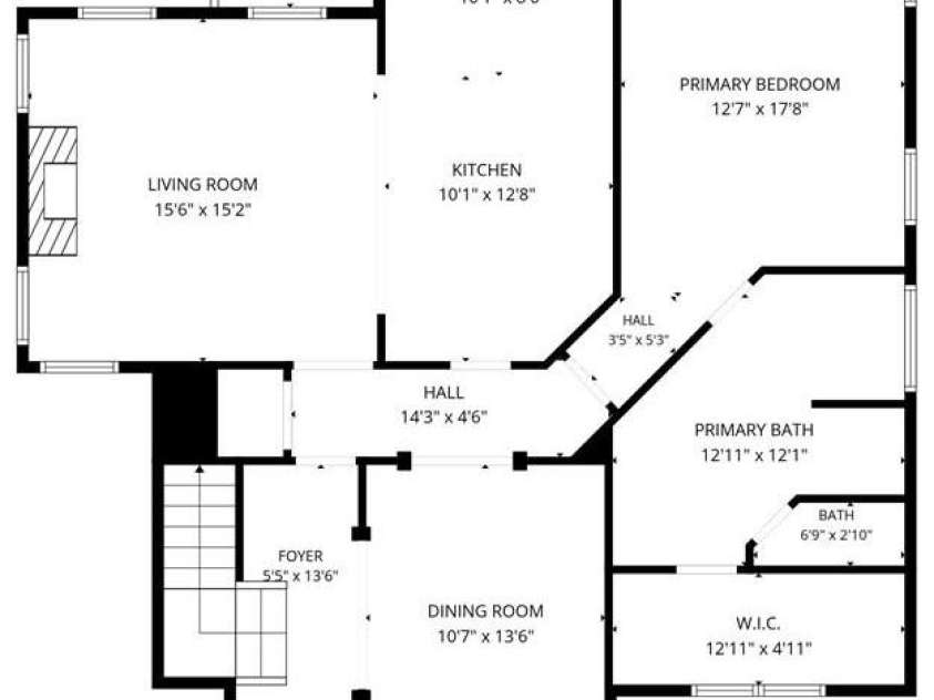 3210 Kelsey Plaza, Kannapolis, NC 28081.  MLS# CAR4384881, YatesRealty ID 33343. Main Level