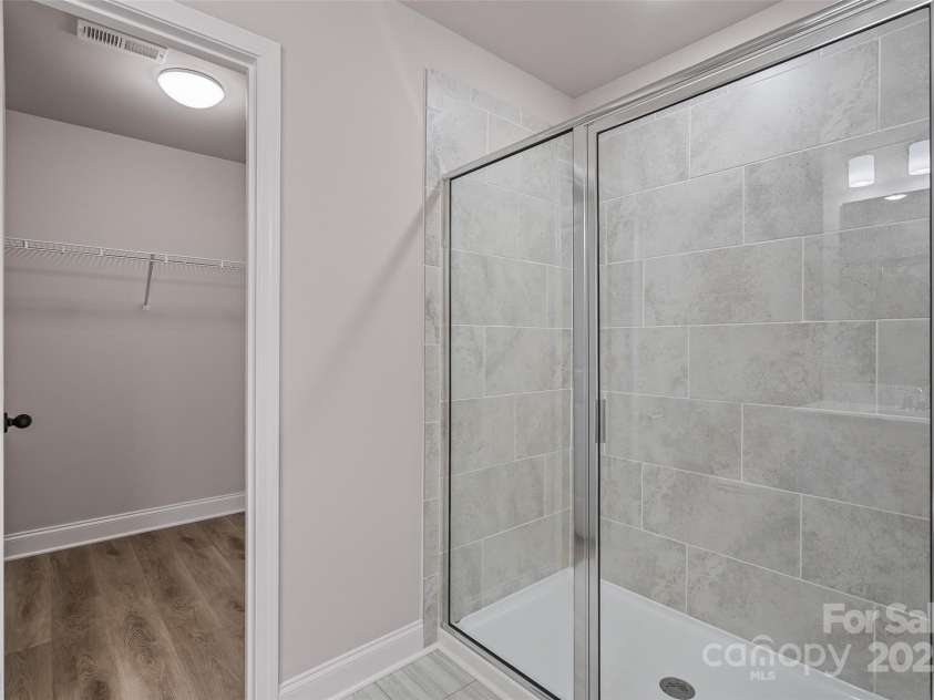 12510 Susanna Drive, Charlotte, NC 28214.  MLS# CAR4294507, YatesRealty ID 33345. Tile in shower is not an option in this home. Master closet will have carpet.