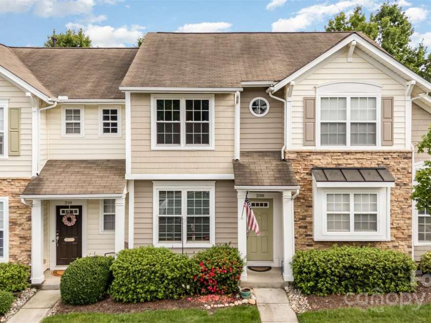 208 Dawn Mist Lane, Fort Mill, SC 29708.  MLS# CAR4291386, YatesRealty ID 33347. Front of the House