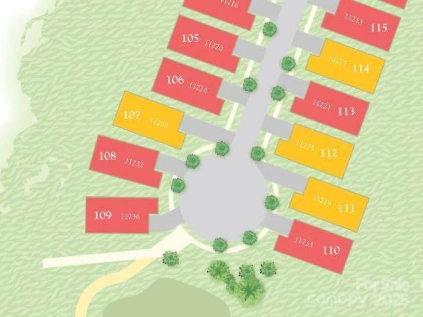 11228 Shreveport Drive, Huntersville, NC 28078.  MLS# CAR4294549, YatesRealty ID 33350. Homesite 107