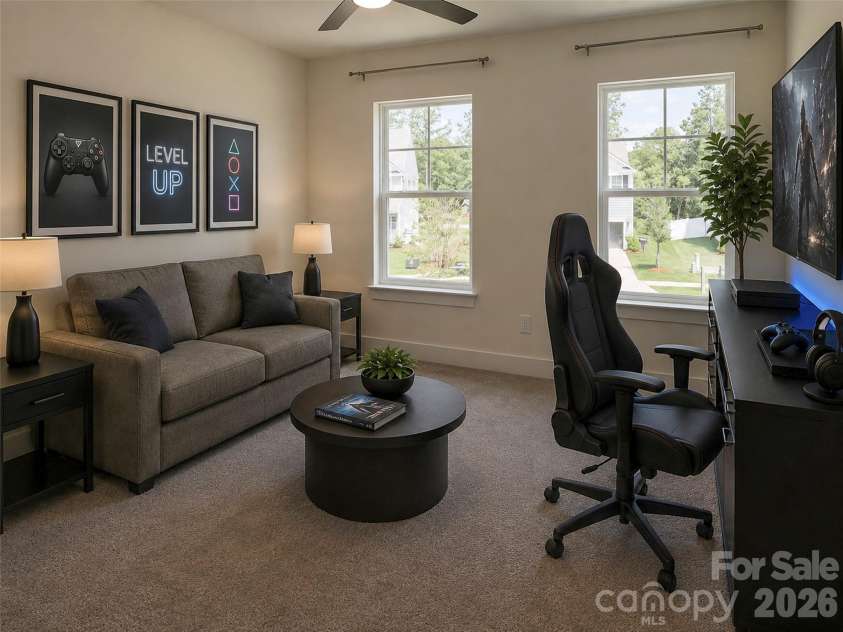 2313 Windley Drive, Gastonia, NC 28054.  MLS# CAR4390763, YatesRealty ID 33352. Bedroom 1 Virtually Staged