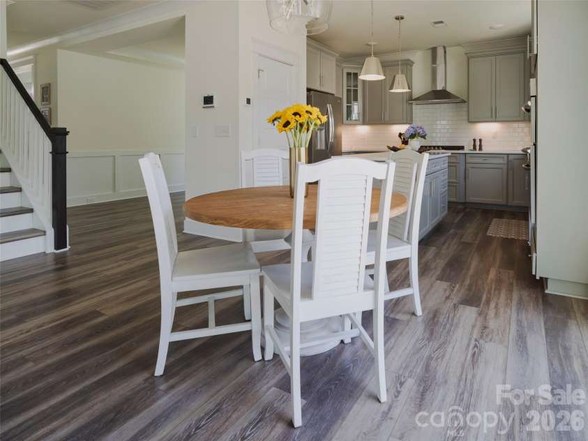 2313 Windley Drive, Gastonia, NC 28054.  MLS# CAR4390763, YatesRealty ID 33352. Bright Breakfast Nook