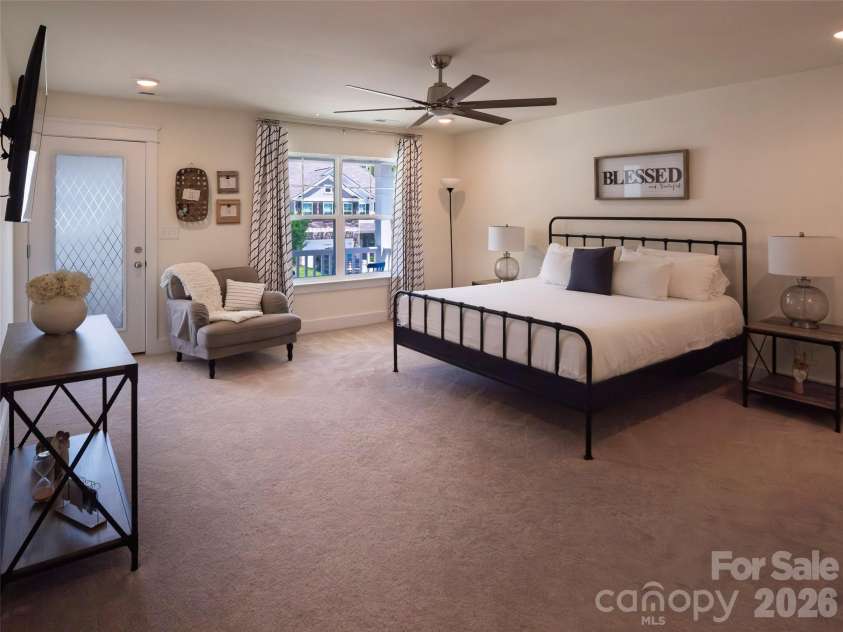 2313 Windley Drive, Gastonia, NC 28054.  MLS# CAR4390763, YatesRealty ID 33352. Spacious Primary Bedroom