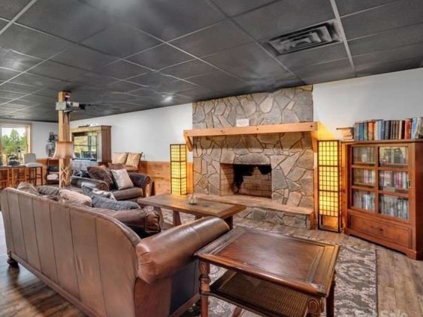 112 Gene Mcgaha Lane, Mooresboro, NC 28114.  MLS# CAR4276024, YatesRealty ID 33363. Theater Room