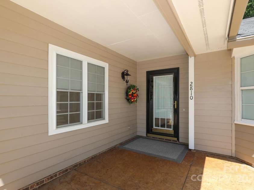 2810 Ashley Arbor Drive, Fort Mill, SC 29715.  MLS# CAR4283405, YatesRealty ID 33365. Porch