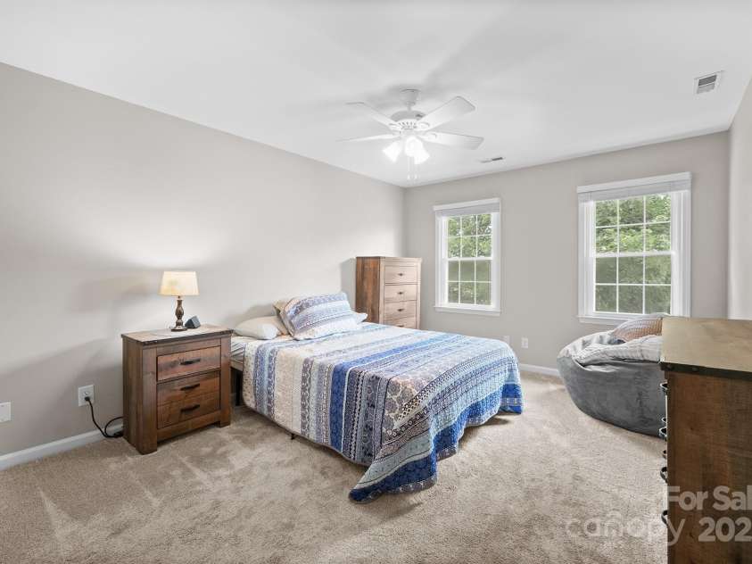 13118 Willow Breeze Lane, Huntersville, NC 28078.  MLS# CAR4291131, YatesRealty ID 33366. Primary bedroom 1