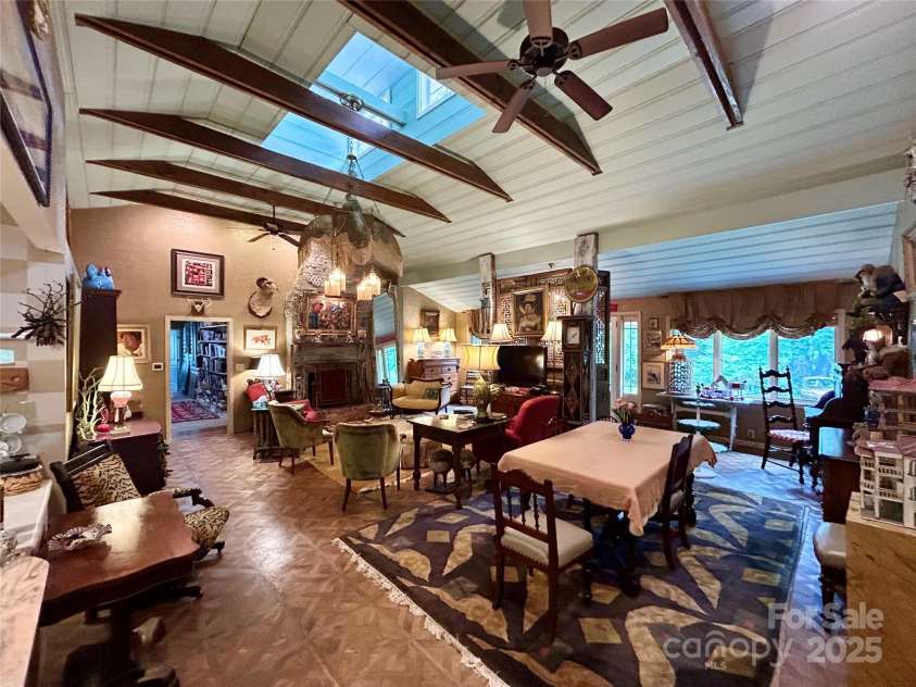 100 Ivy Hill Lane, Tryon, NC 28782.  MLS# CAR4273612, YatesRealty ID 33368. Living Room