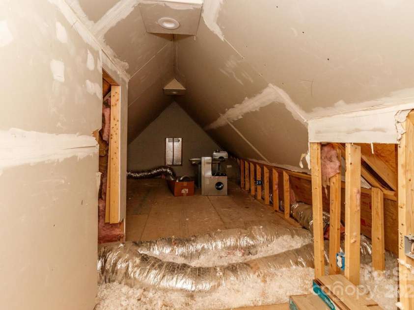 309 Ross Street, Marshville, NC 28103.  MLS# CAR4285303, YatesRealty ID 33369. Attic