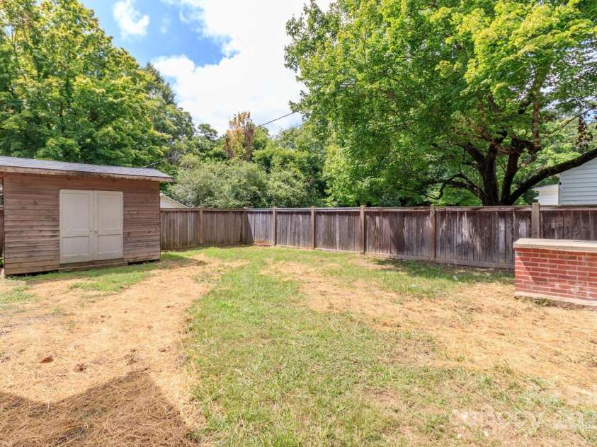 309 Ross Street, Marshville, NC 28103.  MLS# CAR4285303, YatesRealty ID 33369. Back Yard