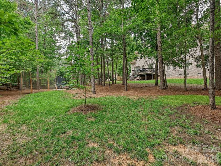7513 Meadowgate Lane, Waxhaw, NC 28173.  MLS# CAR4386357, YatesRealty ID 33375. Backyard