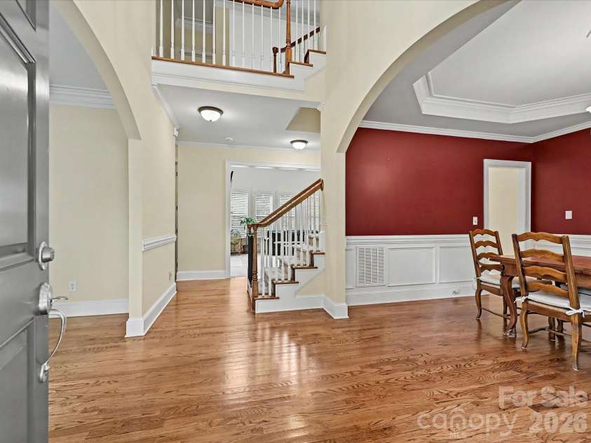 7513 Meadowgate Lane, Waxhaw, NC 28173.  MLS# CAR4386357, YatesRealty ID 33375. Entrance