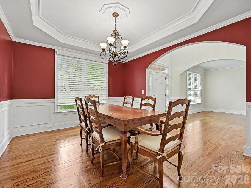 7513 Meadowgate Lane, Waxhaw, NC 28173.  MLS# CAR4386357, YatesRealty ID 33375. Formal Dining Rm
