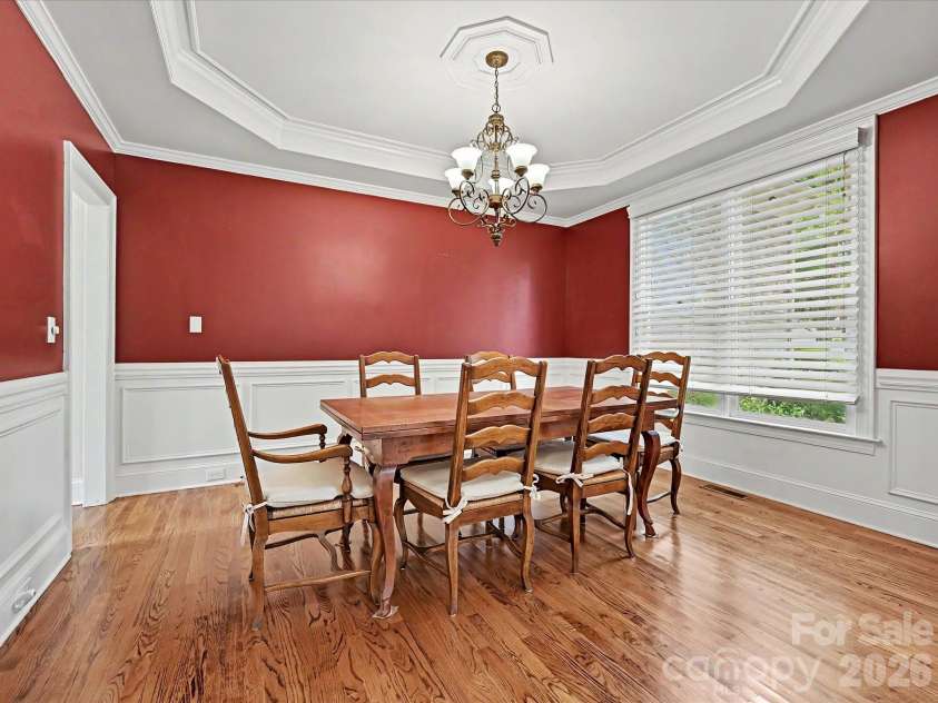 7513 Meadowgate Lane, Waxhaw, NC 28173.  MLS# CAR4386357, YatesRealty ID 33375. Formal Dining Rm