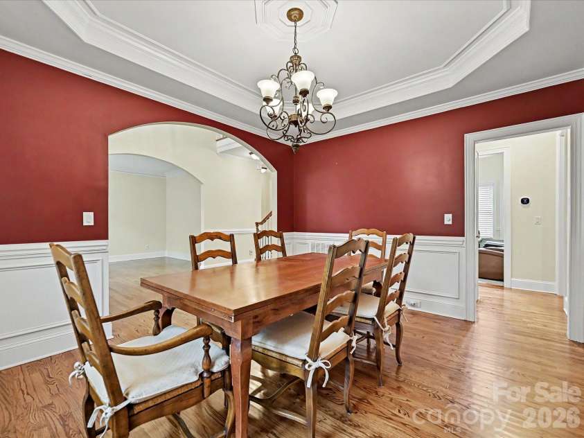 7513 Meadowgate Lane, Waxhaw, NC 28173.  MLS# CAR4386357, YatesRealty ID 33375. Formal Dining Rm