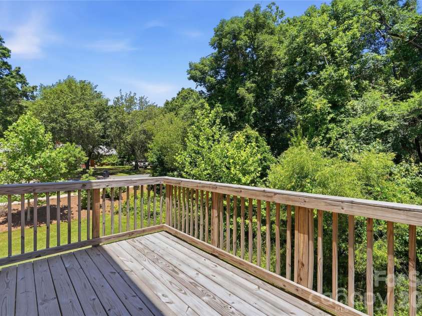 3324 Treble Court, Charlotte, NC 28262.  MLS# CAR4390878, YatesRealty ID 33382. Huge, private rear balcony