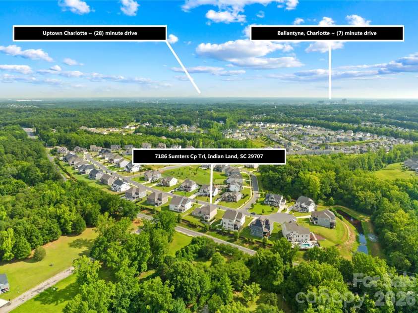 7186 Sumters Camp Trail, Indian Land, SC 29707.  MLS# CAR4391816, YatesRealty ID 33384. 