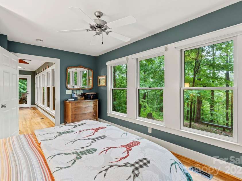1220 Skyuka Mountain Road, Columbus, NC 28722.  MLS# CAR4288276, YatesRealty ID 33391. Primary Bedroom