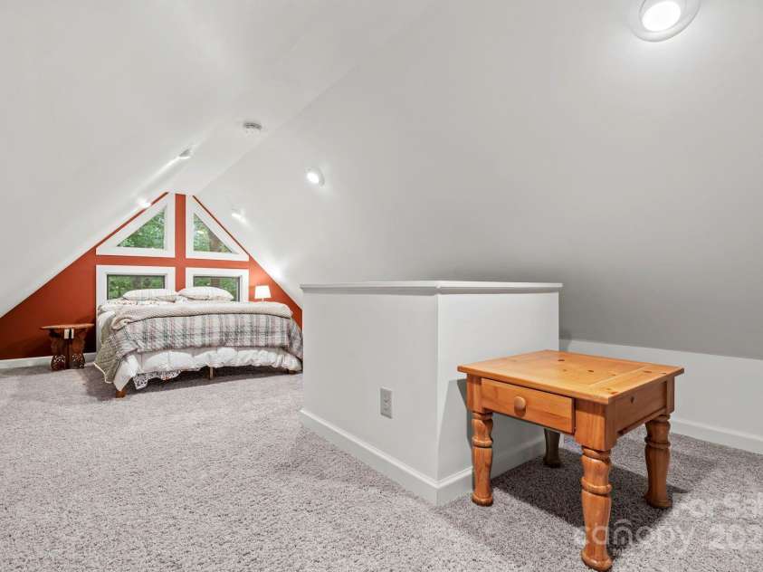 1220 Skyuka Mountain Road, Columbus, NC 28722.  MLS# CAR4288276, YatesRealty ID 33391. Sleeping Loft