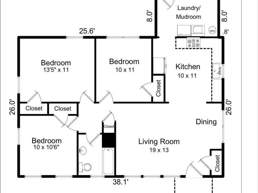 2617 Clydesdale Terrace, Charlotte, NC 28208.  MLS# CAR4396646, YatesRealty ID 33391. 