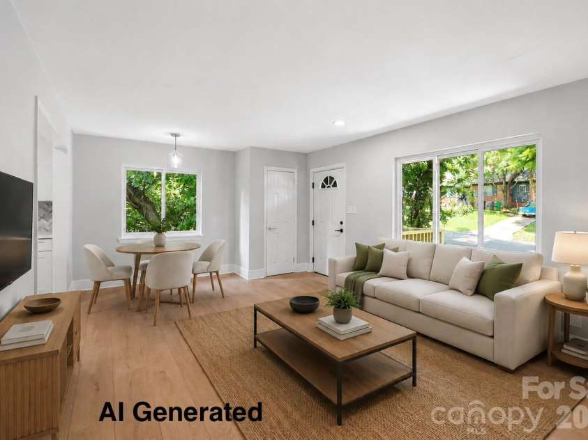 2617 Clydesdale Terrace, Charlotte, NC 28208.  MLS# CAR4396646, YatesRealty ID 33391. AI Generated