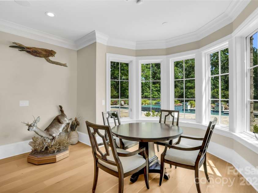 1430 Rosehill Drive, Waxhaw, NC 28173.  MLS# CAR4274652, YatesRealty ID 33396. Basement dining area