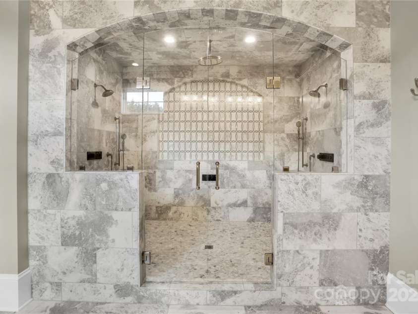 1430 Rosehill Drive, Waxhaw, NC 28173.  MLS# CAR4274652, YatesRealty ID 33396. The shower is absolutey gorgeous