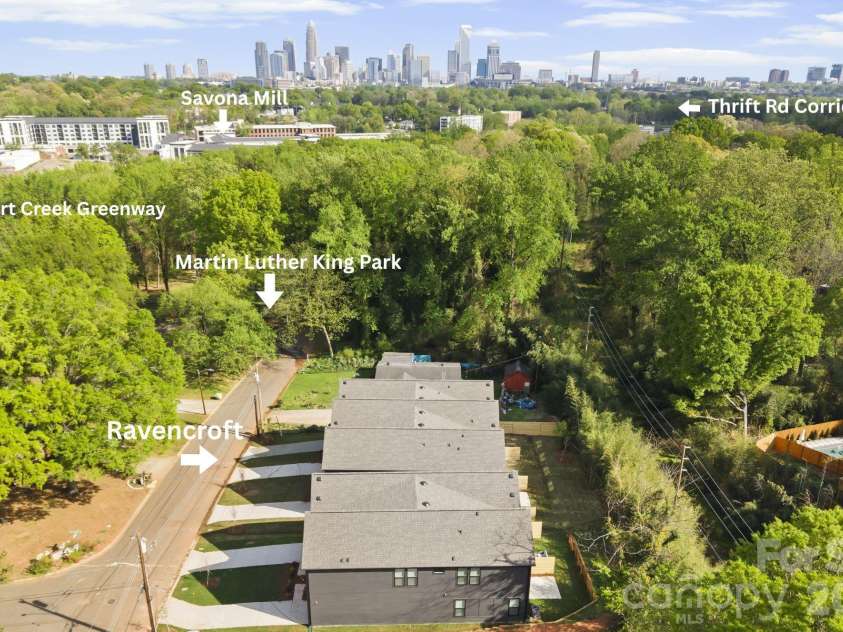 2641 Ravencroft Drive, Charlotte, NC 28208.  MLS# CAR4389878, YatesRealty ID 33396. 