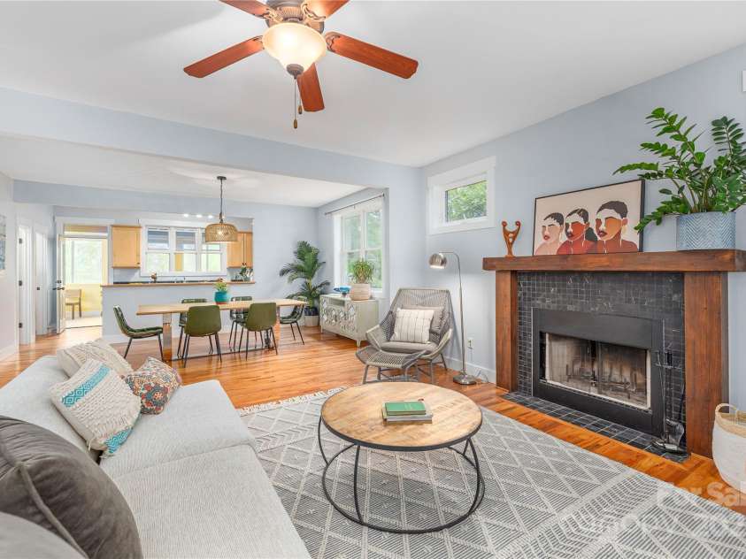 36 Richie Street, Asheville, NC 28801.  MLS# CAR4289429, YatesRealty ID 33422. Wonderful open floorplan