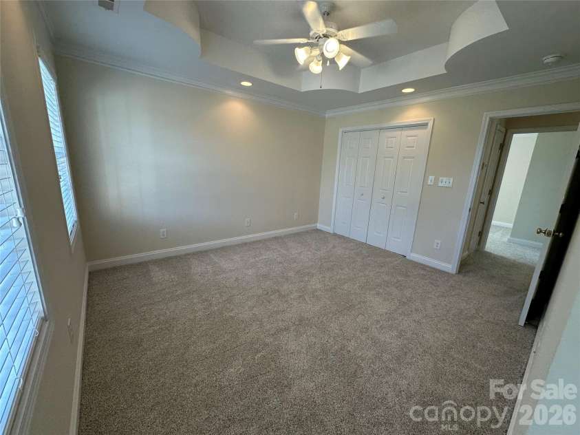 165 Bishop Lane, Concord, NC 28025.  MLS# CAR4395082, YatesRealty ID 33432. Another view of your Master bedroom