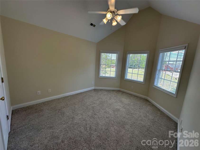 165 Bishop Lane, Concord, NC 28025.  MLS# CAR4395082, YatesRealty ID 33432. Large sitting room off Master Bedroom