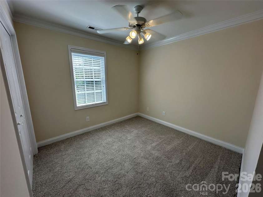 165 Bishop Lane, Concord, NC 28025.  MLS# CAR4395082, YatesRealty ID 33432. Upstairs Bedroom #3