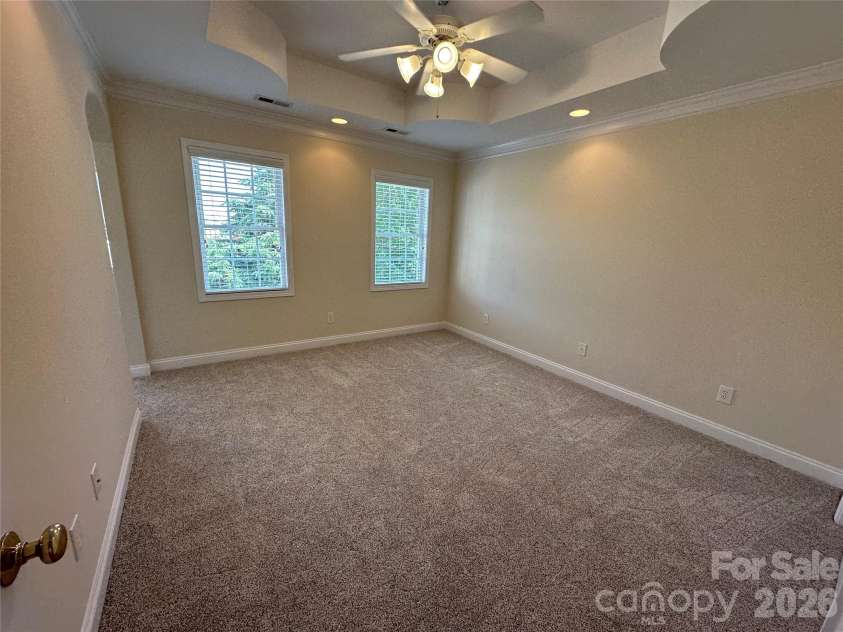 165 Bishop Lane, Concord, NC 28025.  MLS# CAR4395082, YatesRealty ID 33432. Upstairs Master Bedroom (4th bedroom)