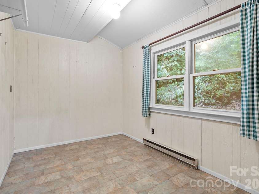 376 Stoney Brook Road, Penrose, NC 28766.  MLS# CAR4397828, YatesRealty ID 33434. Main level bedroom 2