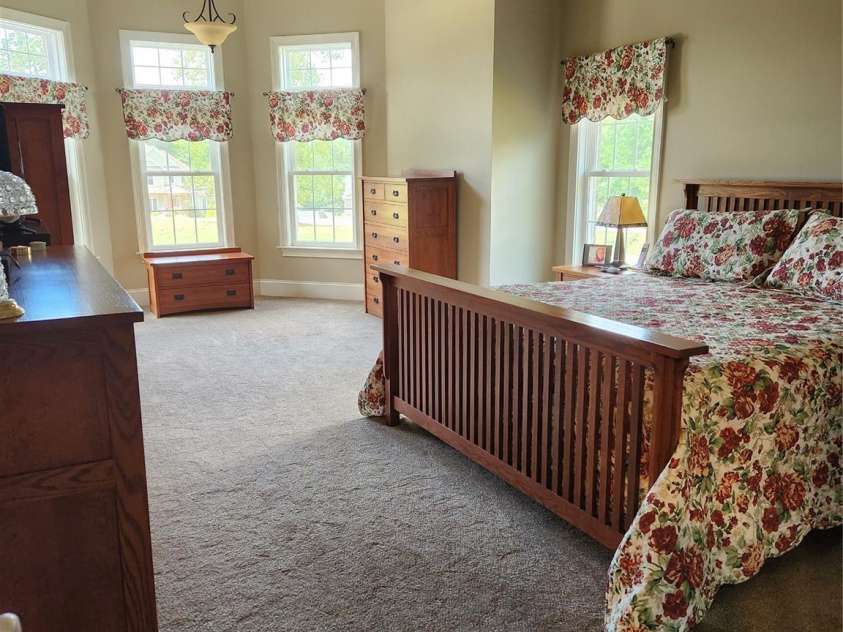 146 Orchard Farm Lane, Mooresville, NC 28117.  MLS# CAR4284274, YatesRealty ID 33442. Master bedroom