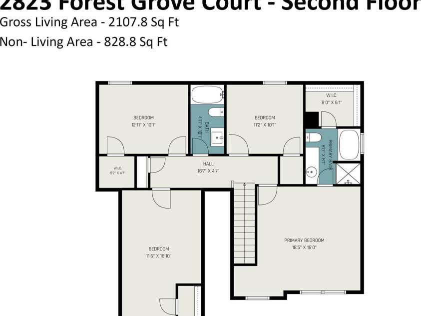 2823 Forest Grove Court, Charlotte, NC 28269.  MLS# CAR4398307, YatesRealty ID 33442. 