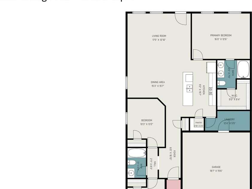 1804 Woodbridge Drive, Salisbury, NC 28146.  MLS# CAR4398321, YatesRealty ID 33443. 
