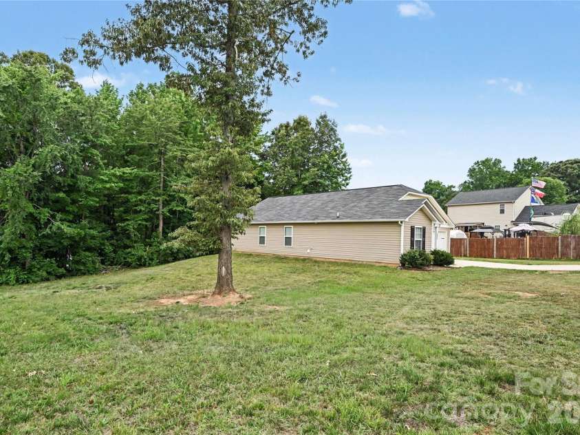 1804 Woodbridge Drive, Salisbury, NC 28146.  MLS# CAR4398321, YatesRealty ID 33443. Almost .5 acre corner lot