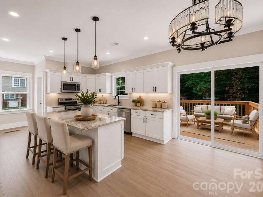 1829 Kingsley Street, Albemarle, NC 28001.  MLS# CAR4398042, YatesRealty ID 33447. Virtually staged