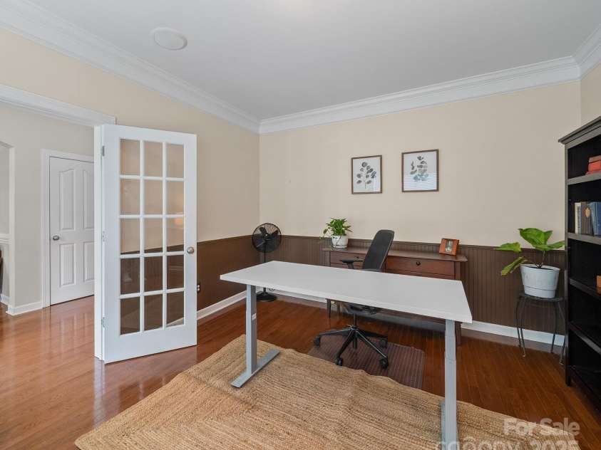 1808 Mill Chase Lane, Waxhaw, NC 28173.  MLS# CAR4273047, YatesRealty ID 33450. To the right home office