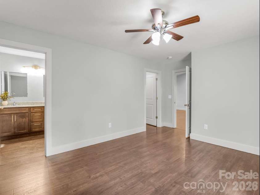 18 Old Chapman Place, Leicester, NC 28748.  MLS# CAR4398287, YatesRealty ID 33451. Primary Bedroom
