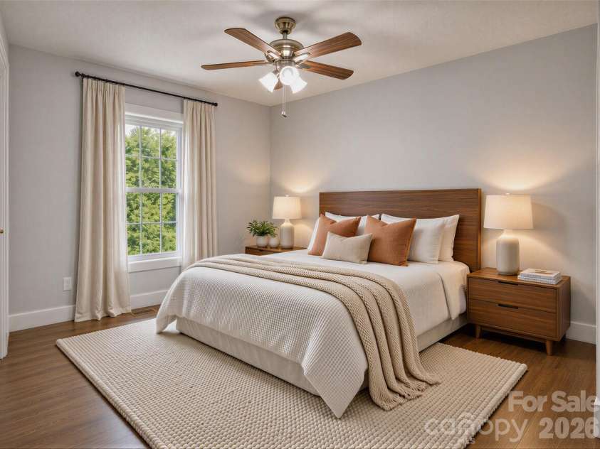 18 Old Chapman Place, Leicester, NC 28748.  MLS# CAR4398287, YatesRealty ID 33451. VIRTUALLY STAGED - Bedroom #3