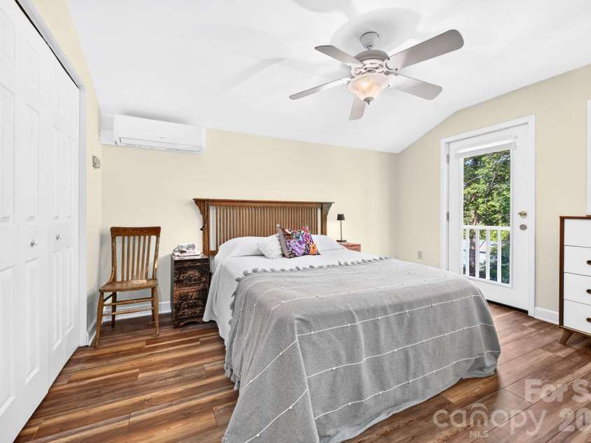 15 Westgate Road, Asheville, NC 28806.  MLS# CAR4397245, YatesRealty ID 33456. Primary Suite Features a Juliette Balcony