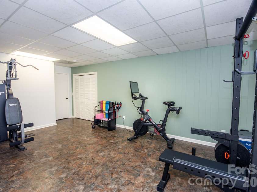 2193 Hawthorne Lane, Wilkesboro, NC 28697.  MLS# CAR4325511, YatesRealty ID 3346. Gym/exercise room